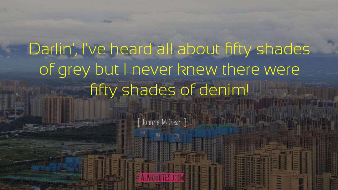 Denim quotes by Joanne McClean