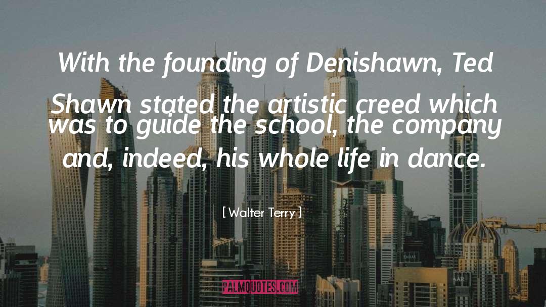 Denishawn quotes by Walter Terry