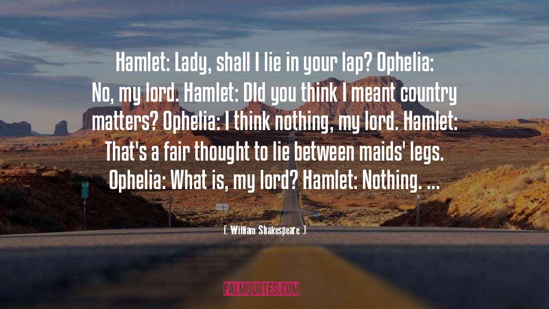 Denmark In Hamlet quotes by William Shakespeare