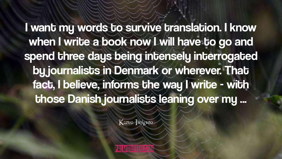 Denmark In Hamlet quotes by Kazuo Ishiguro