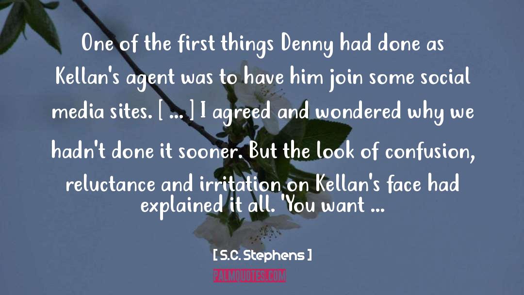 Denny quotes by S.C. Stephens