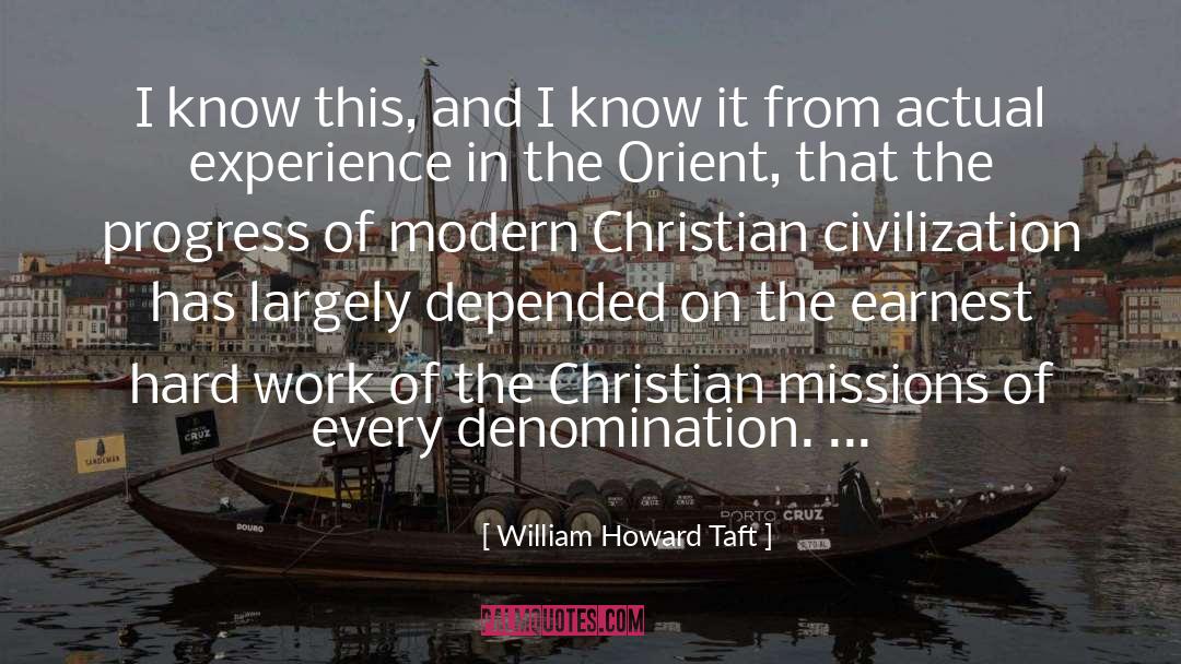 Denomination quotes by William Howard Taft