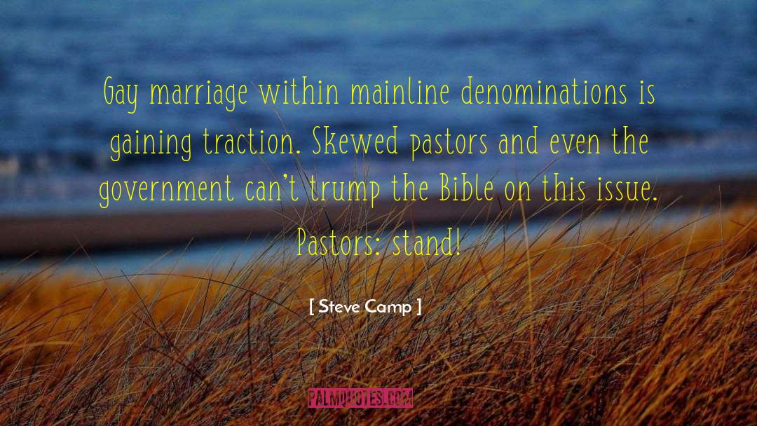 Denominations quotes by Steve Camp