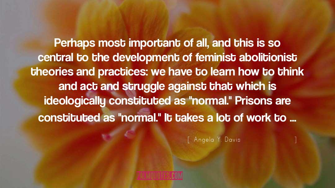 Denotational Theories quotes by Angela Y. Davis