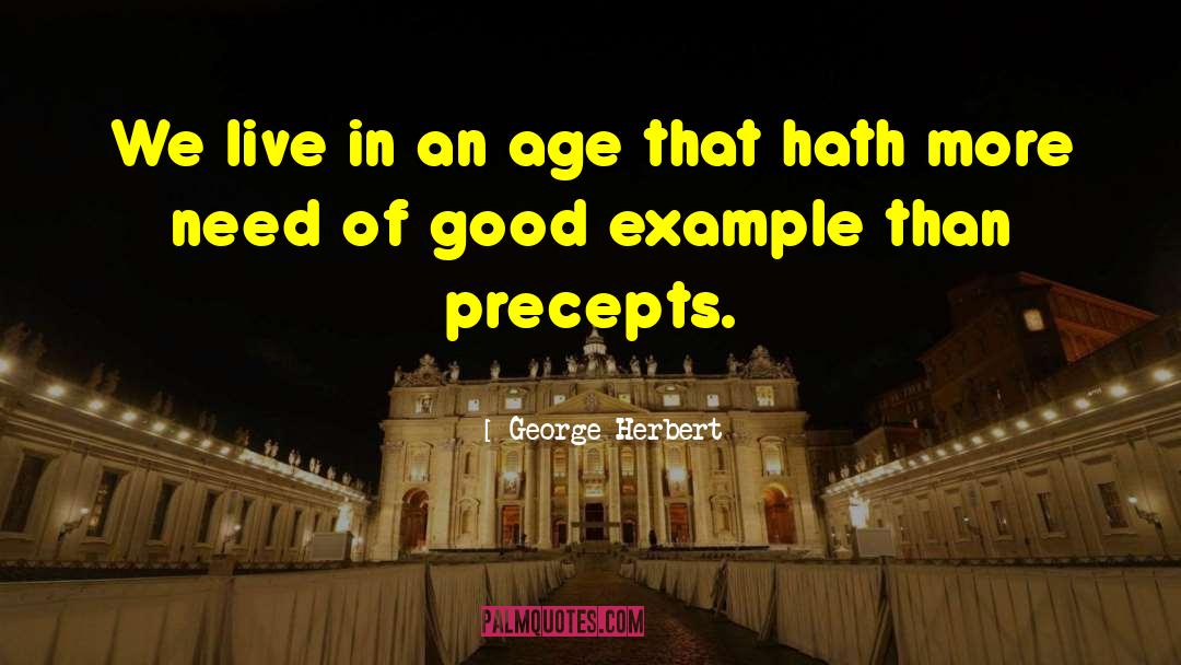 Denotations Example quotes by George Herbert