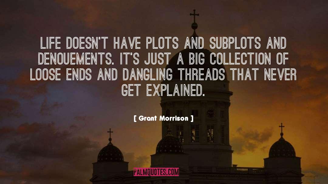 Denouement quotes by Grant Morrison