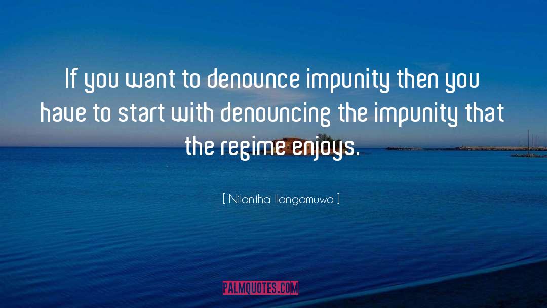 Denounce quotes by Nilantha Ilangamuwa