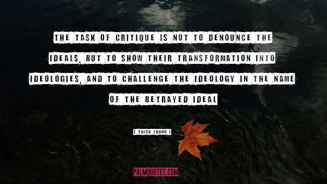 Denounce quotes by Erich Fromm