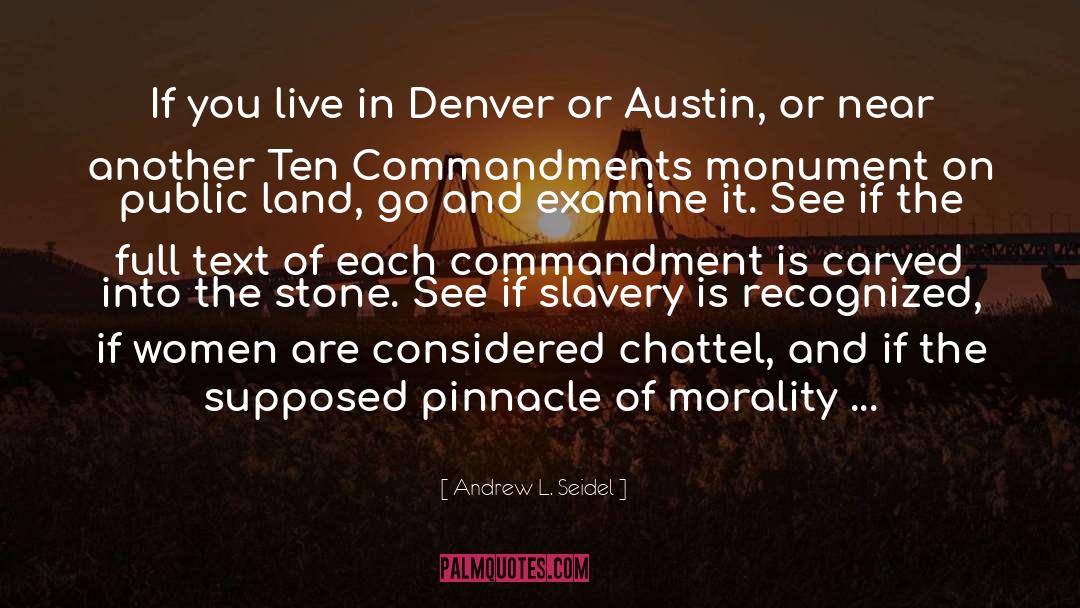 Denver quotes by Andrew L. Seidel