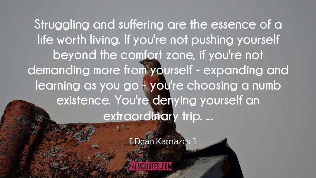 Denying Yourself quotes by Dean Karnazes