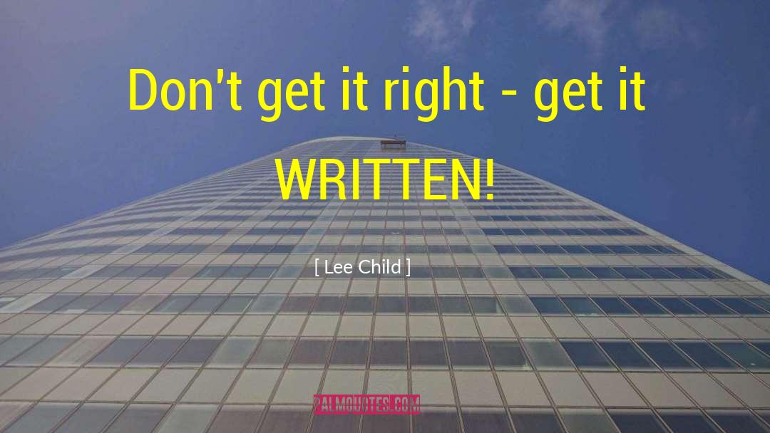 Deonte Lee quotes by Lee Child