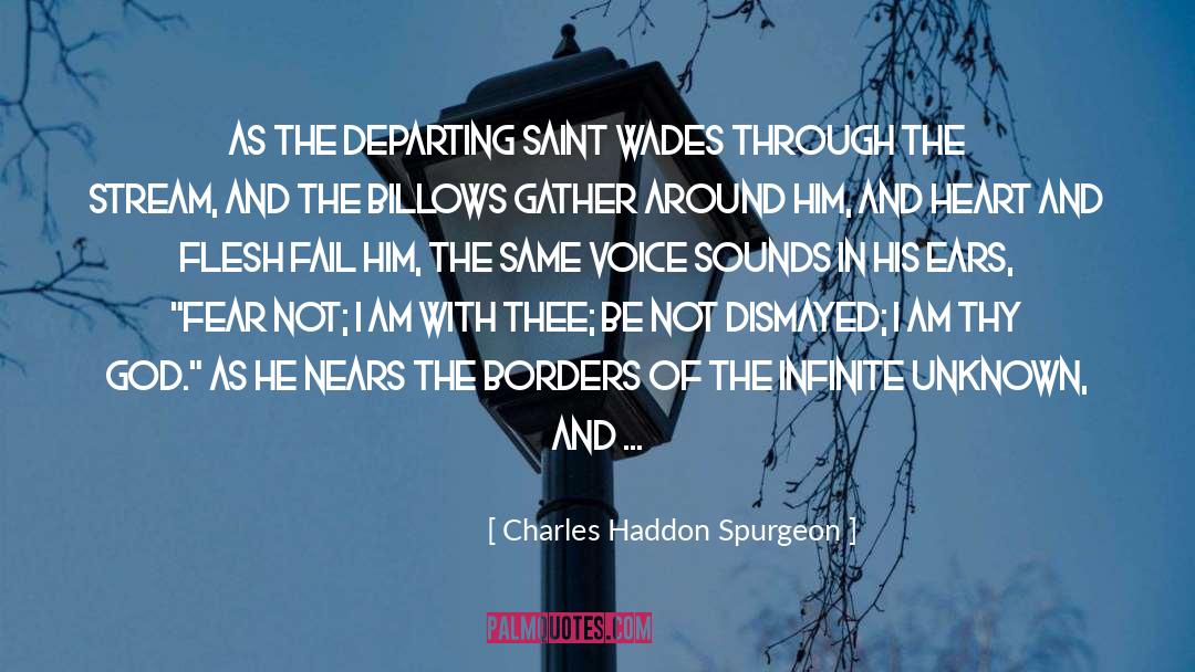 Depart quotes by Charles Haddon Spurgeon