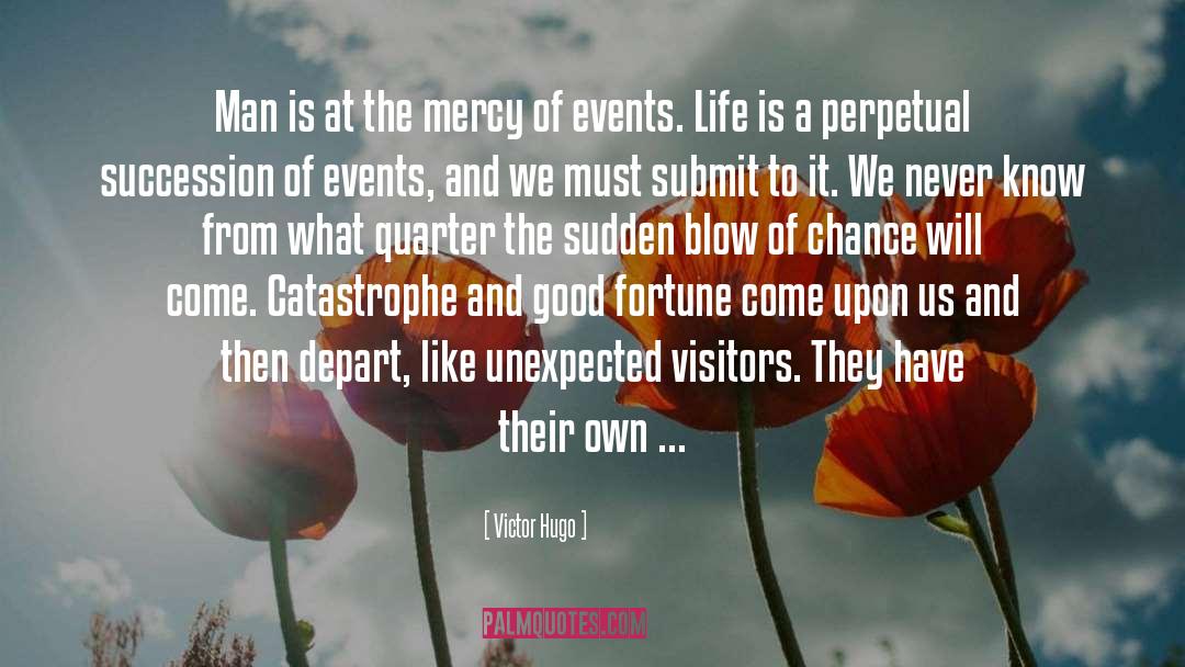 Depart quotes by Victor Hugo