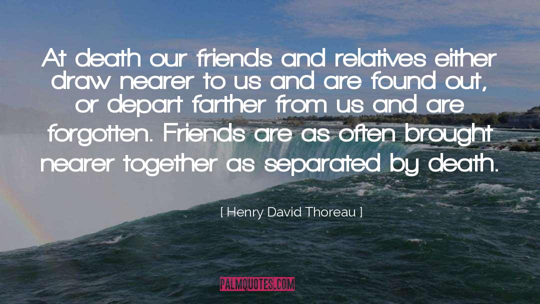 Depart quotes by Henry David Thoreau