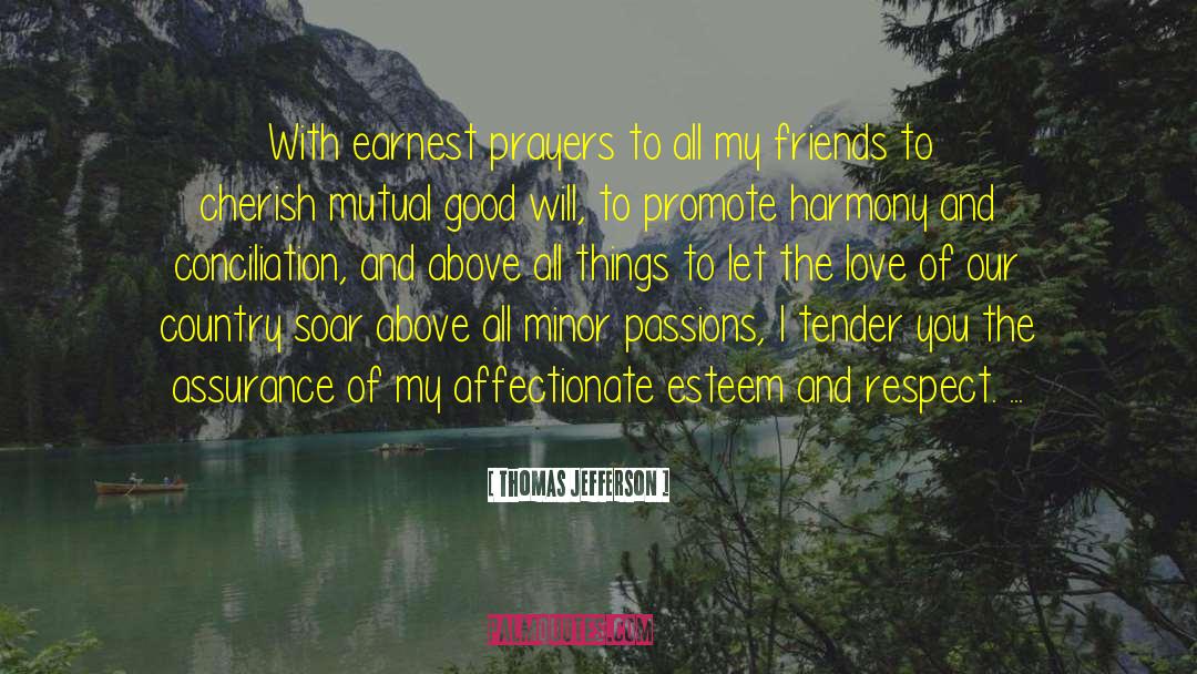 Departed Friends quotes by Thomas Jefferson