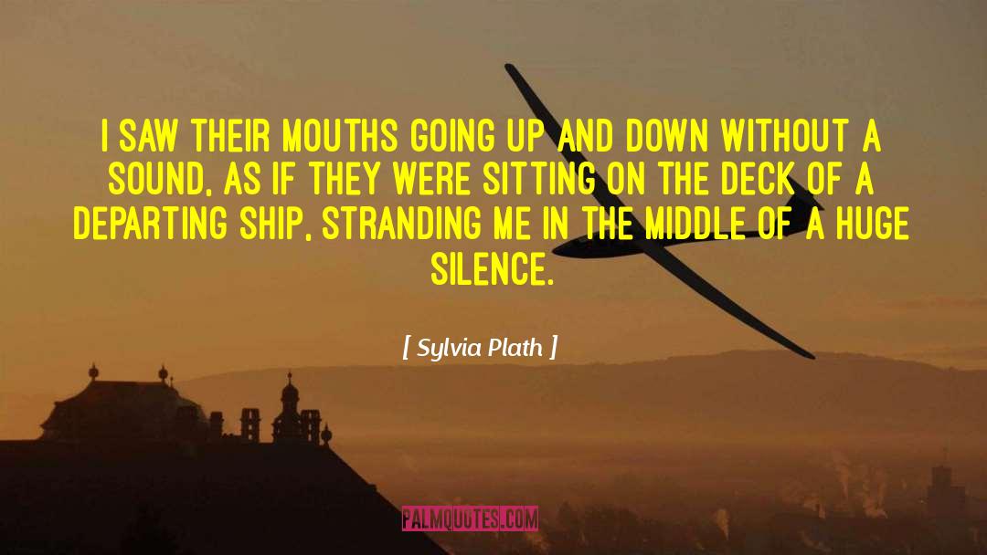 Departing quotes by Sylvia Plath