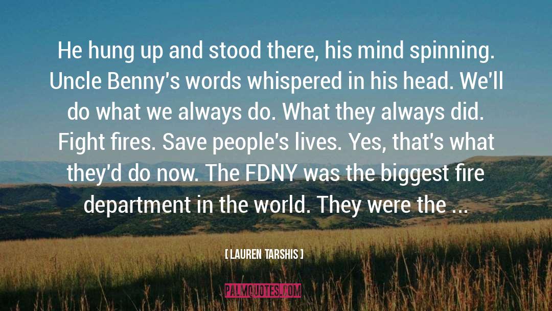 Department quotes by Lauren Tarshis