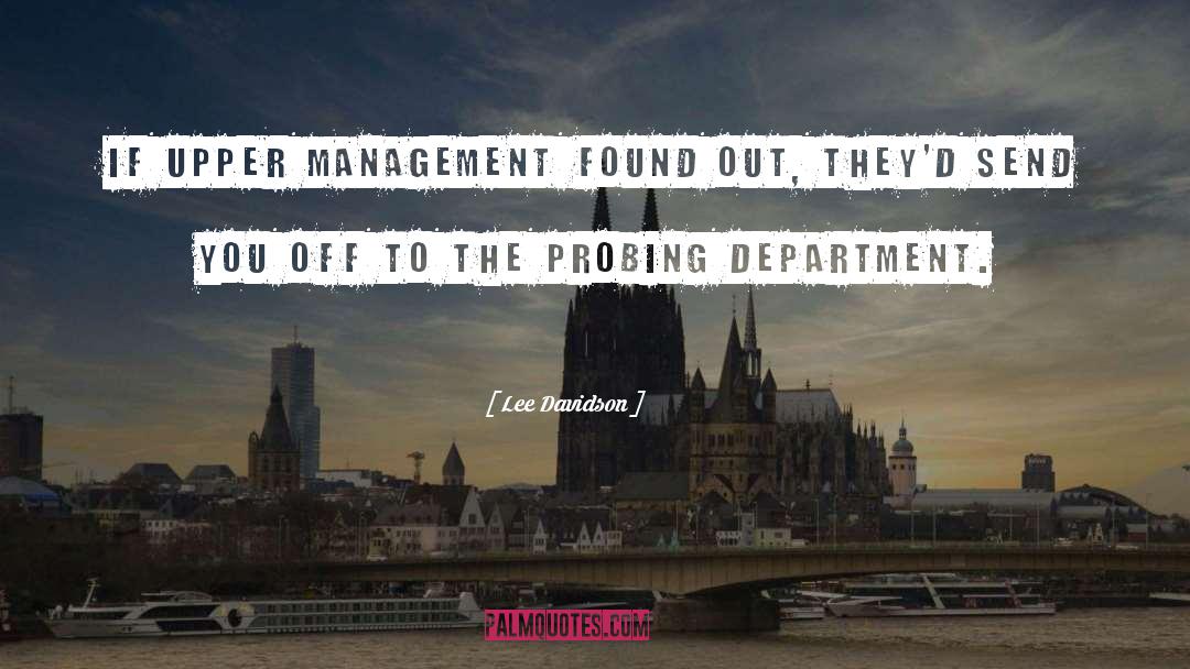 Department Stores quotes by Lee Davidson