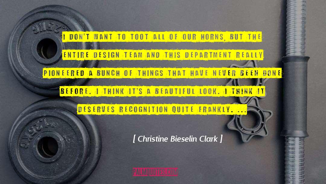 Department Stores quotes by Christine Bieselin Clark