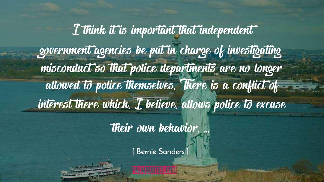 Departments quotes by Bernie Sanders