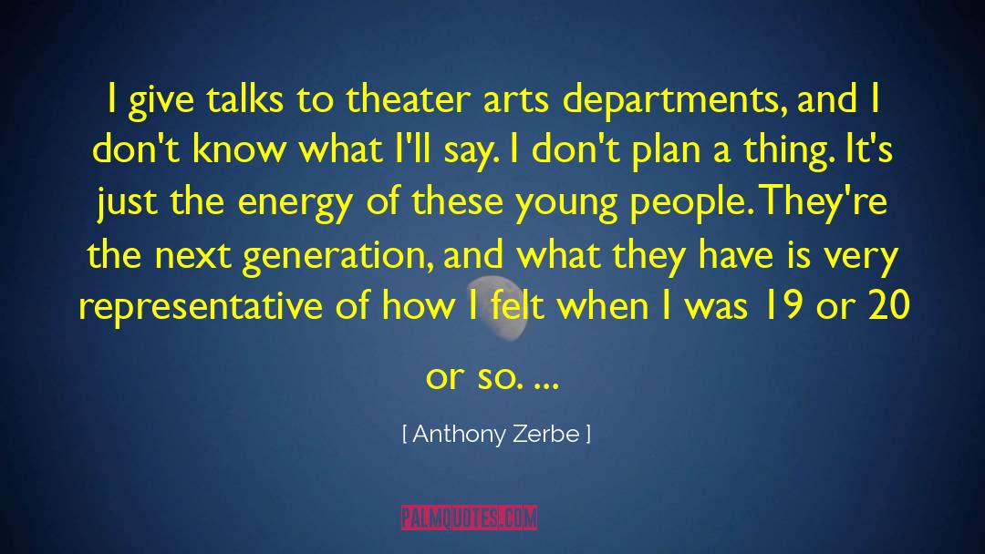 Departments quotes by Anthony Zerbe