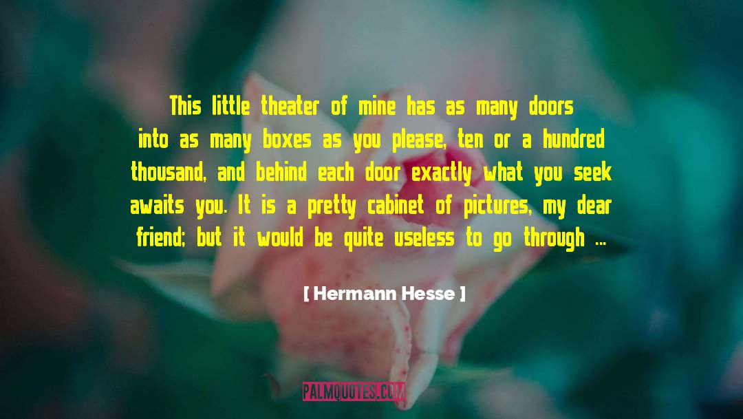 Departure From Reality quotes by Hermann Hesse
