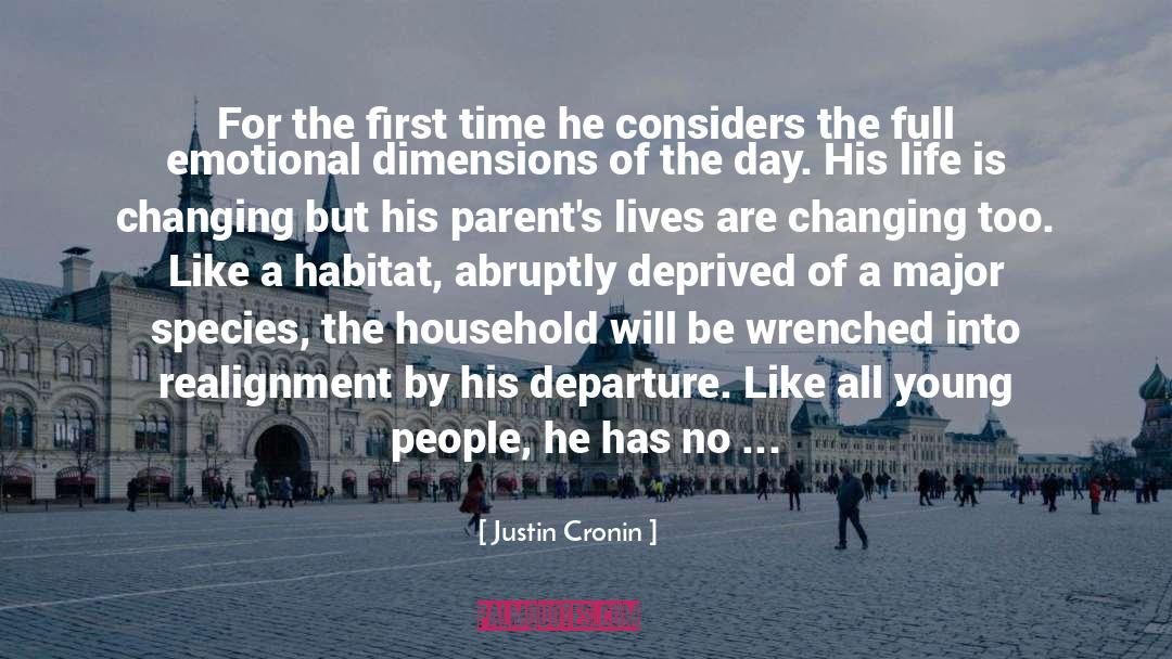 Departure quotes by Justin Cronin
