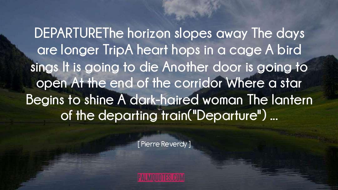 Departures Dublin quotes by Pierre Reverdy