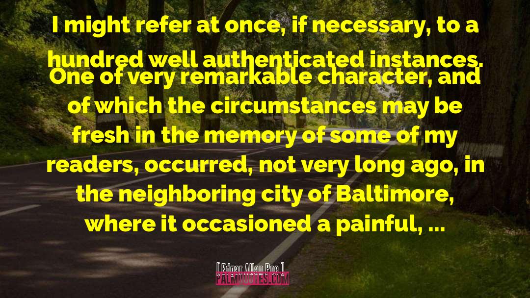 Depasquale Baltimore quotes by Edgar Allan Poe