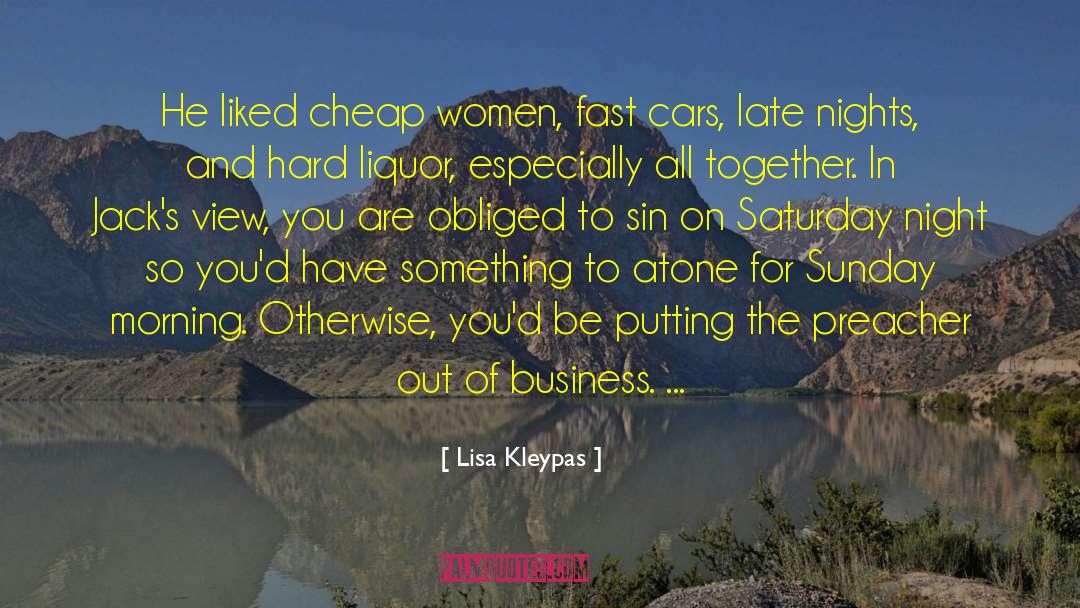 Depenbrock Liquor quotes by Lisa Kleypas