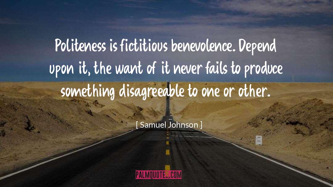 Depend quotes by Samuel Johnson