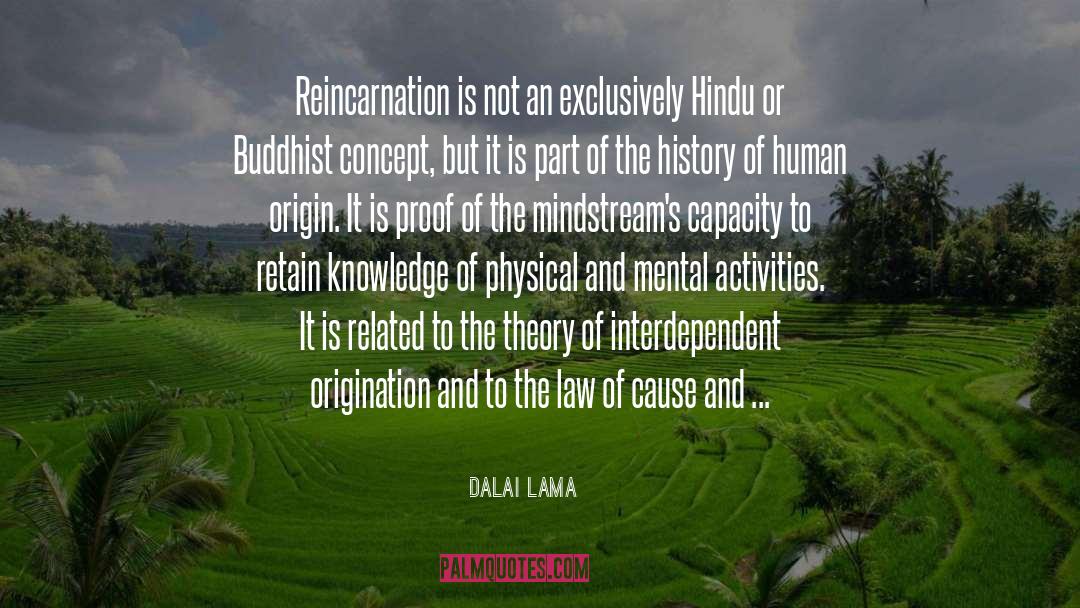 Dependant Origination quotes by Dalai Lama