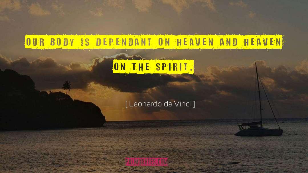 Dependant Origination quotes by Leonardo Da Vinci