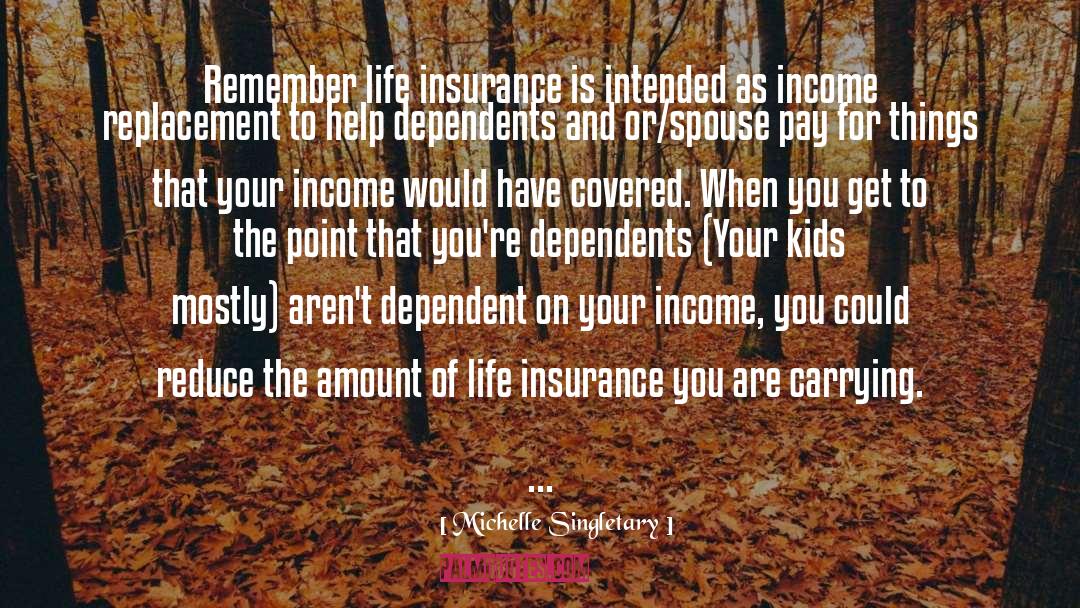 Dependants Vs Dependents quotes by Michelle Singletary