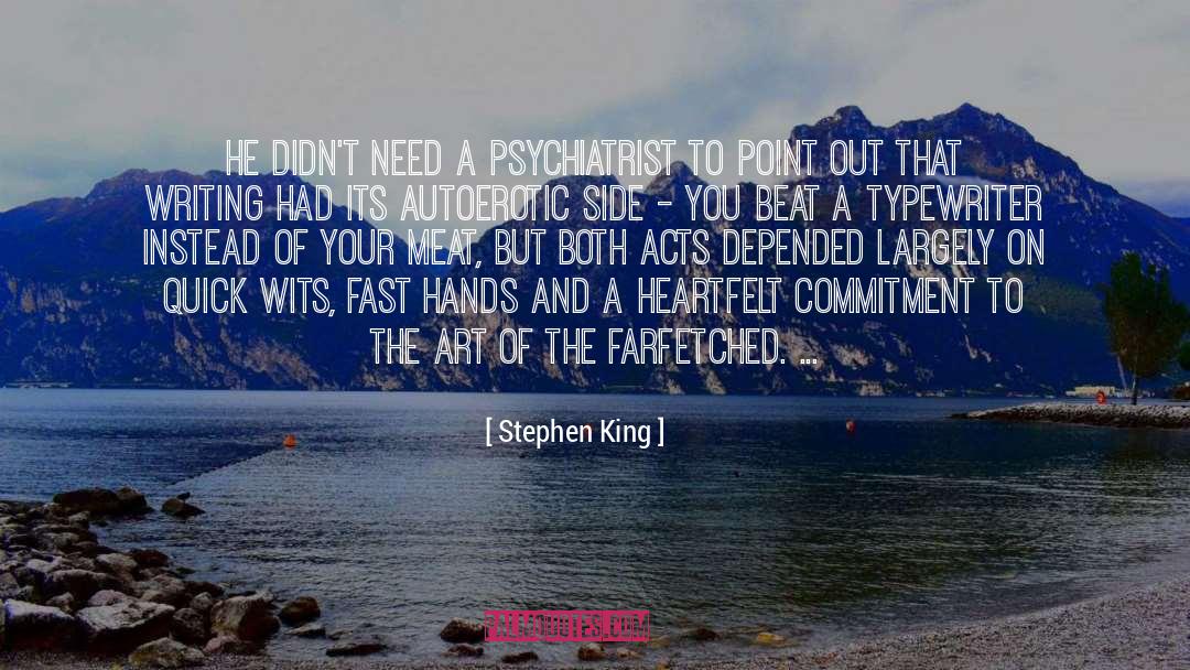 Depended quotes by Stephen King