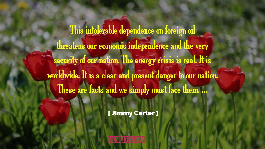 Dependence On Others quotes by Jimmy Carter