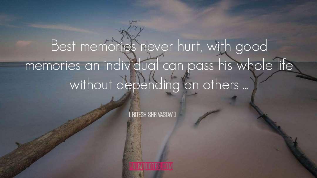 Depending On Others quotes by Ritesh Shrivastav