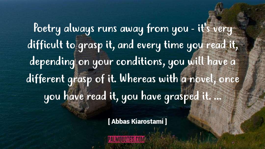 Depending quotes by Abbas Kiarostami