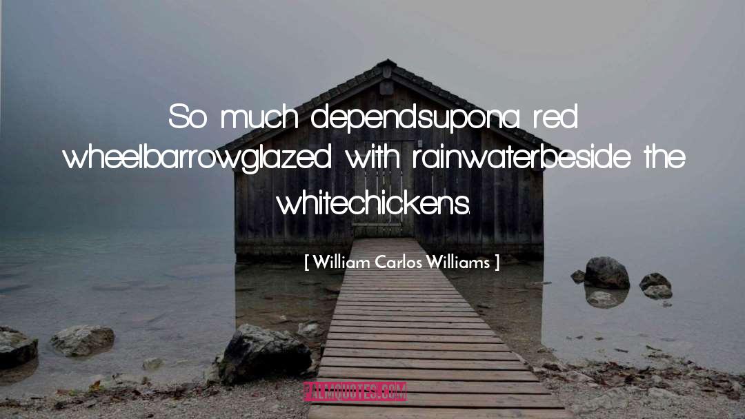 Depends quotes by William Carlos Williams
