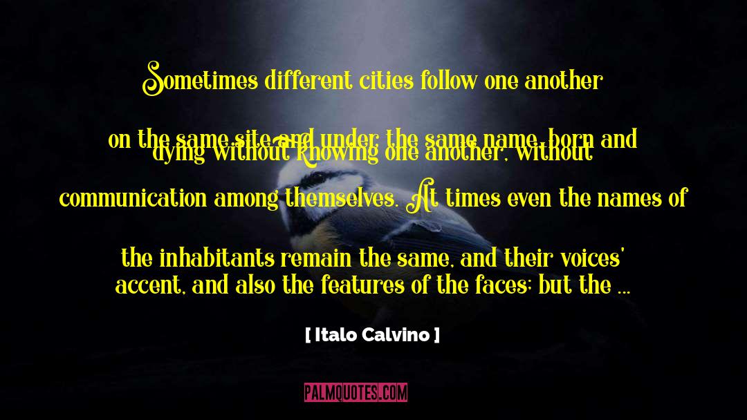 Depict quotes by Italo Calvino