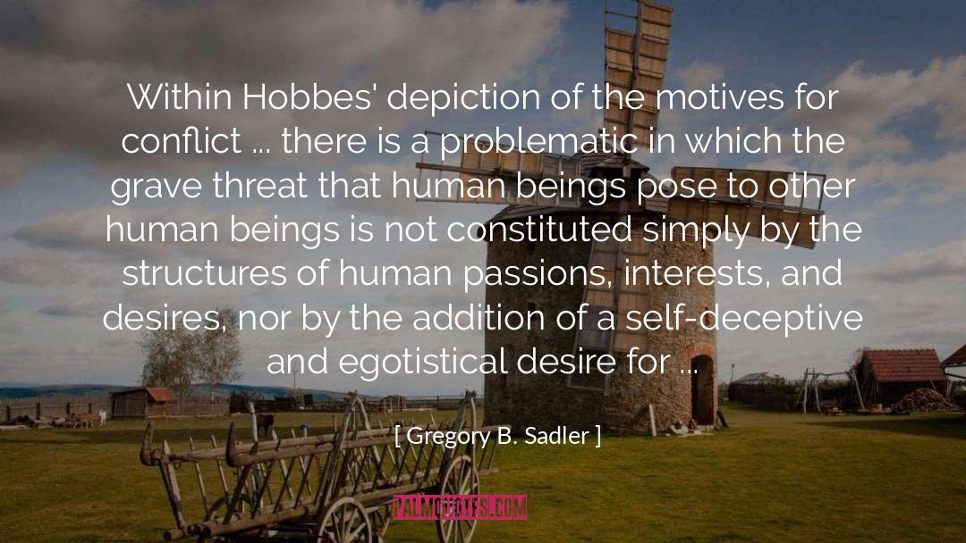 Depiction quotes by Gregory B. Sadler