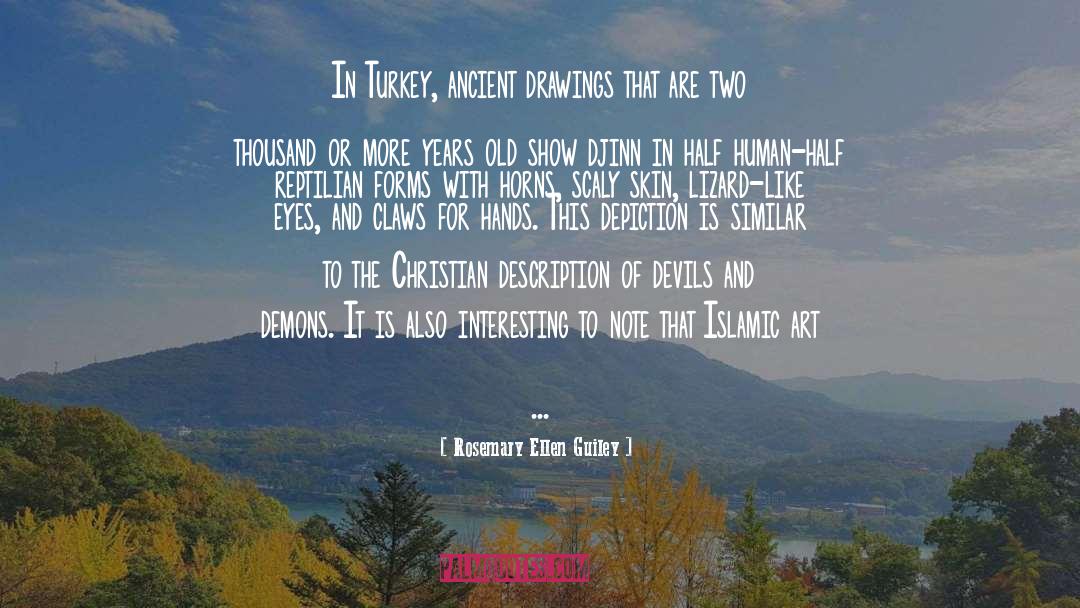 Depiction quotes by Rosemary Ellen Guiley