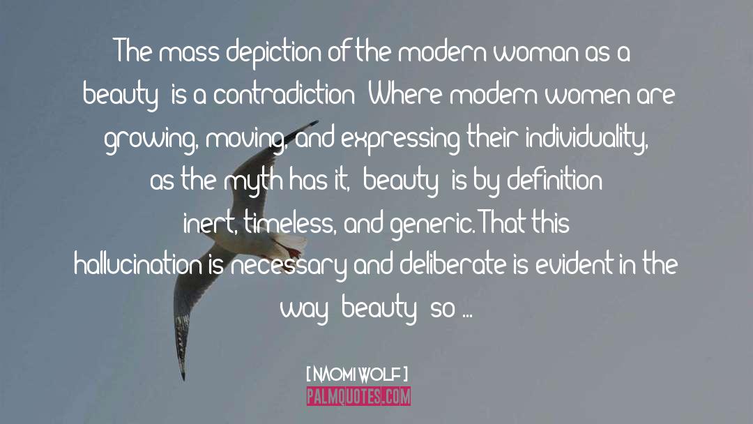 Depiction quotes by Naomi Wolf