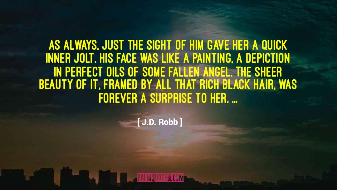 Depiction quotes by J.D. Robb