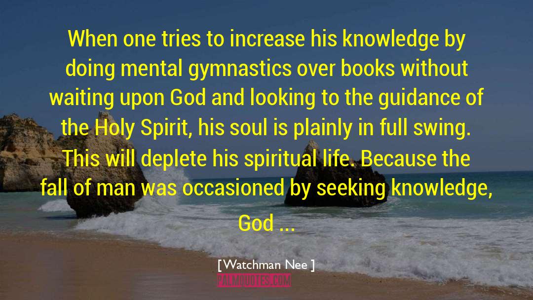 Deplete quotes by Watchman Nee