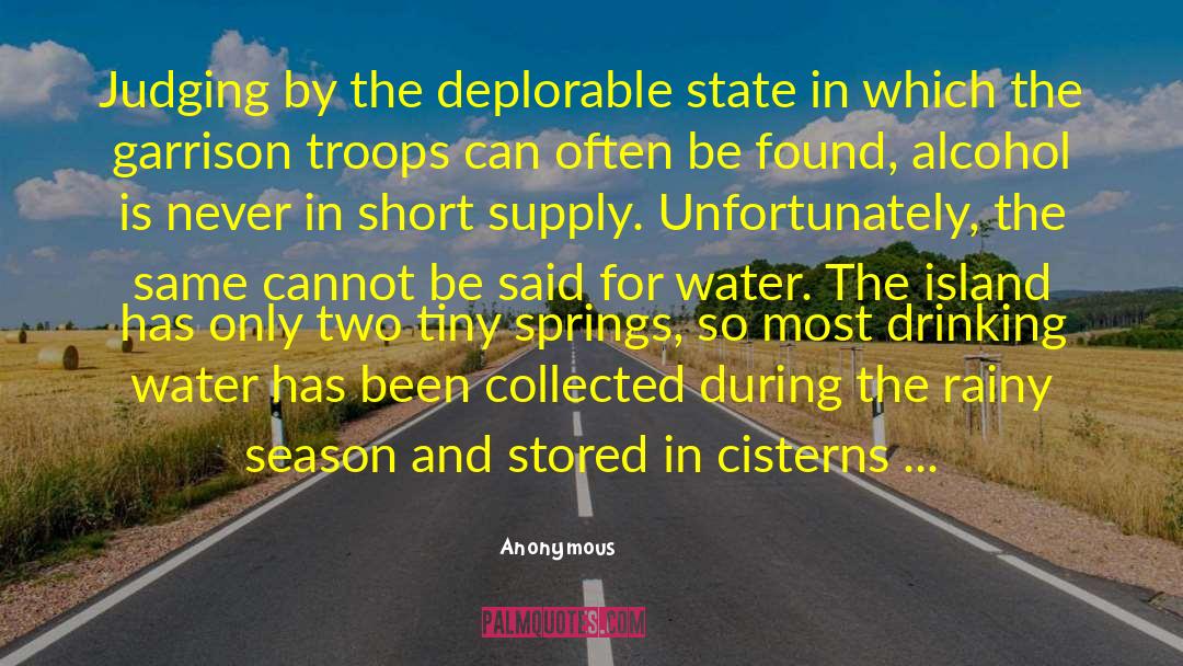 Deplorable quotes by Anonymous