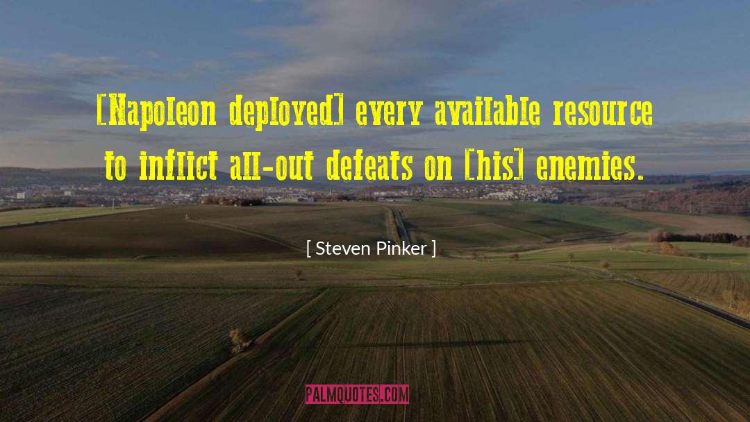 Deployed quotes by Steven Pinker