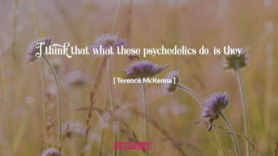 Deployed quotes by Terence McKenna