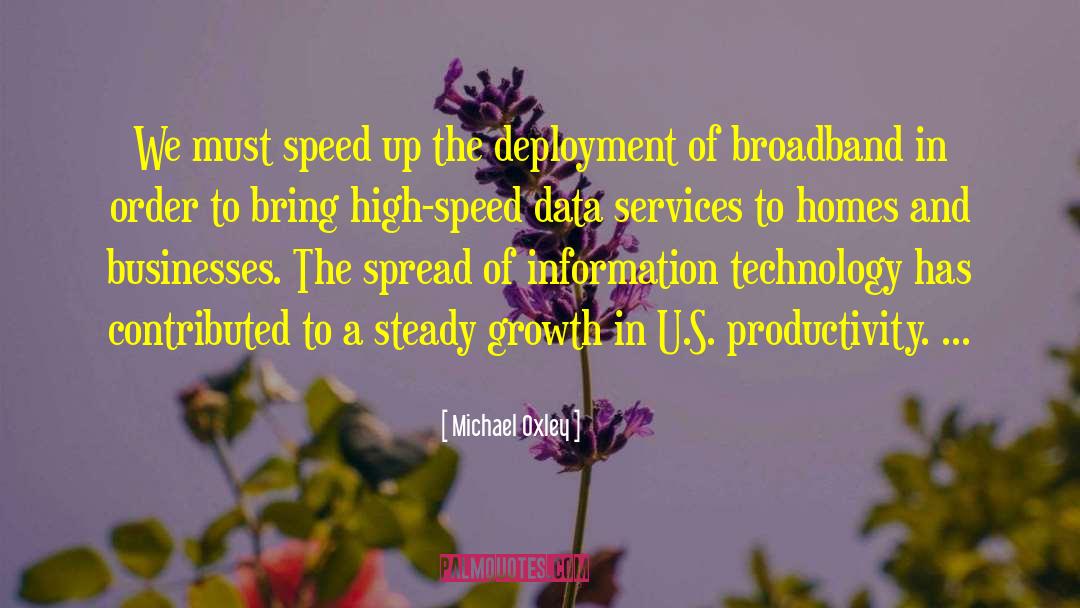 Deployment quotes by Michael Oxley