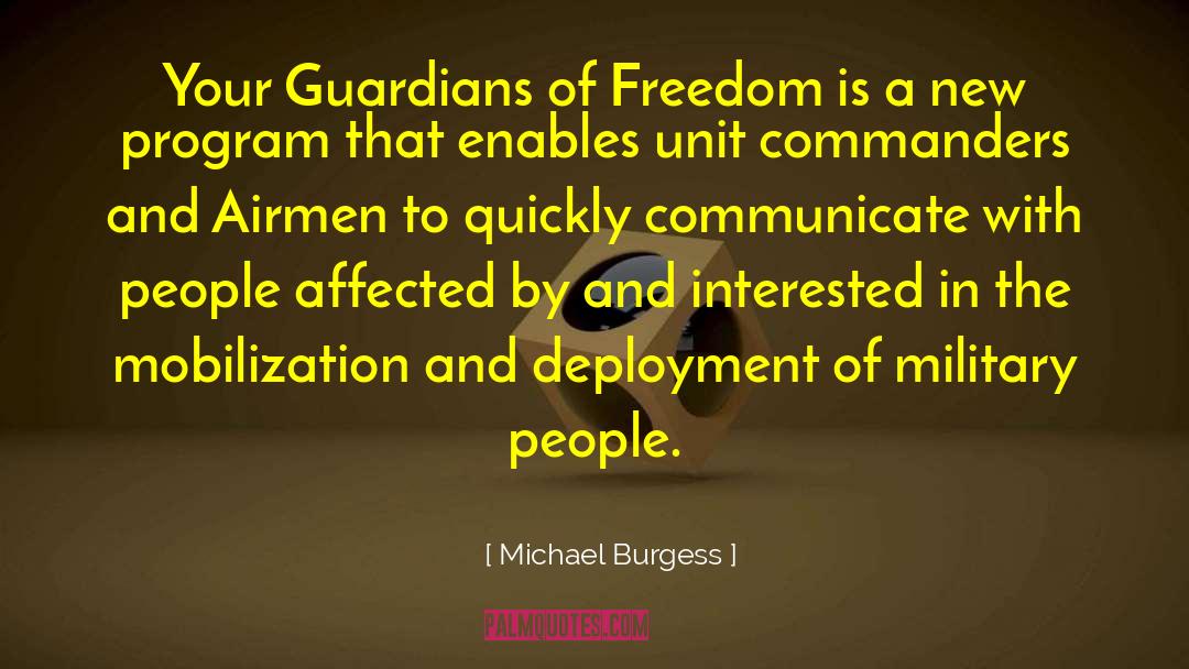 Deployment quotes by Michael Burgess